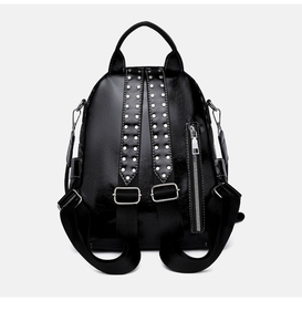 Borse Scolastiche in Pelle PU Nera con Paillettes, Eleganti e Alla Moda per Ragazze Universitarie - Product Image 4