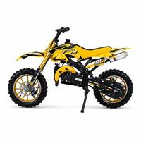 Moto enfant 49cc 2 temps Yaztor à démarrage manuel pour loisirs en plein air, cadeau d'anniversaire, stock USA, idéale pour les sorties du week-end