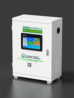 Monitor de Calidad del Agua Multiparamétrico de Montaje en Pared, Analizador en Línea de PH, OD, Turbidez, Cloro Residual, DQO, Amoníaco y Nitrógeno
