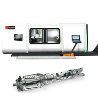 Usinage de fraisage simultané à 5 axes à double broche de tournage puissante pour perceuse à huile Machine CNC à 7 axes