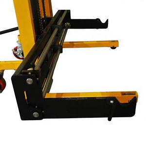 Apilador Hidráulico <span class=keywords><strong>Manual</strong></span> Móvil Industrial Personalizado, Carretilla Elevadora Pequeña, Plataforma de Transporte, Fabricación China - Product Image 5