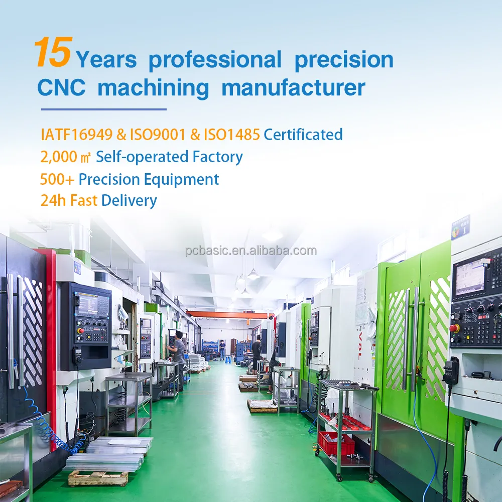 Servicio de mecanizado CNC de precisión de aleación de aluminio de prototipos personalizados de Shenzhen