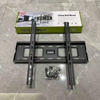 Support mural inclinable pour téléviseur de 26 à 55 pouces, jusqu'à VESA 410x410 mm, support mural pour téléviseur TH-116, supports de montage intelligents pour téléviseur