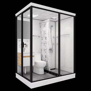 Dosettes de salle de bain préfabriquées Salle de <span class=keywords><strong>douche</strong></span> intégrée <span class=keywords><strong>Cabine</strong></span> de salle de <span class=keywords><strong>douche</strong></span> complète Dosette de salle de bain intégrée - Product Image 2