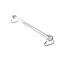 Skyhope-D ensemble de barres de résistance de gymnastique à domicile en aluminium portable pour bandes de résistance barre de Pilates détachable 2 en 1