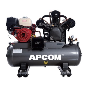 Compresseur d'air à piston à essence APCOM, 5,5 CV/15 CV, réservoir de 50 L/100 L/150 L/200 L/300 L - Product Image 4