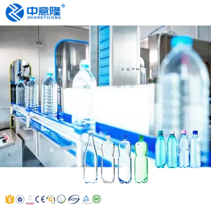 Turnkey Project A to Z 1500ml 3in1 Monoblock Mineral Water Drinking Plant/ Pure Water Bottling Filling Labeling Packing Machine