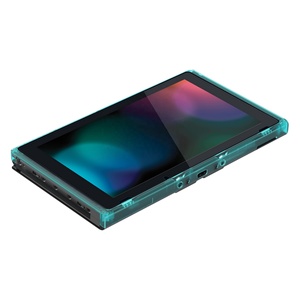เคสใสสีเขียวมรกต EXtremeRate สำหรับเปลี่ยนฝาครอบด้านหน้าของเครื่อง Nintendo Switch - Product Image 3