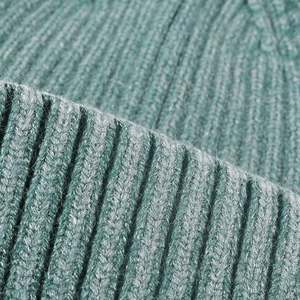 Nouveau bonnet tricoté épais et chaud pour femme, style délavé, idéal pour l'extérieur, bonnet d'hiver tendance pour homme - Product Image 2