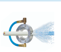 Sécheur d'air haute performance en aluminium et acier inoxydable avec compresseur d'air pour système de couteau à air circulaire, séchage de tuyaux et câbles en plastique