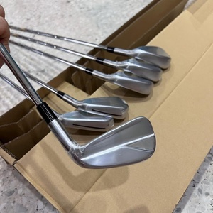 Juego <span class=keywords><strong>de</strong></span> <span class=keywords><strong>Palos</strong></span> <span class=keywords><strong>de</strong></span> <span class=keywords><strong>Golf</strong></span> para Hombre 456789 PW, Varillas <span class=keywords><strong>de</strong></span> Acero Forjado Plateadas y Negras, Empuñadura <span class=keywords><strong>de</strong></span> Goma, Juego <span class=keywords><strong>de</strong></span> Hierros <span class=keywords><strong>de</strong></span> <span class=keywords><strong>Golf</strong></span> para Diestros 770 - Product Image 3