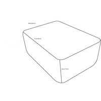 Meilleurs produits Amazon FBA en vente : Pouf modulaire rembourré, chaise ottoman, meubles RTS en stock aux États-Unis