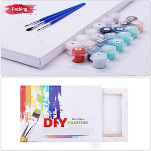 All'ingrosso kit di pittura con numeri-<span class=keywords><strong>arte</strong></span> su tela personalizzata per adulti, ordini all'ingrosso e sconti disponibili - Product Image 3