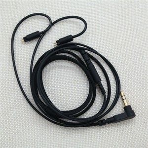 สายสัญญาณเสียง 3.5 มม. ถึง 2P 0.78 มม. JH1964UE สีดำทองแดงปลอดออกซิเจนชายกับชายสำหรับหูฟังปลั๊กแอนด์เพลย์ - Product Image 4