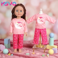 Beau mini jouet bébé poupée avec des vêtements à la mode modèle en plastique jouet cadeau pour enfants emballage économique de vêtements de bébé