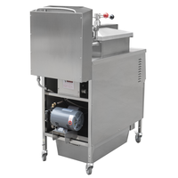 Friteuse à pression de poulet frit de grande capacité 380V 24L Friteuse à pression commerciale électrique industrielle en acier inoxydable