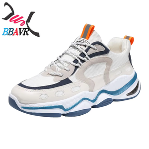Zapatos Casuales para Hombre al por Mayor, con Suela Gruesa, Ligeros, Deportivos, de Malla Transpirable, Cómodos para Primavera y Otoño, Antideslizantes - Product Image 1