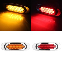 Usine Whlasale 16LED 12/24V Signal Largeur Lampe Feux de signalisation pour Kawasaki Électrolytique Cadre Feux latéraux