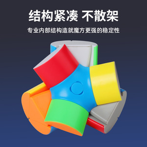 Cubo mágico Sengso, cubo de <span class=keywords><strong>Rubik</strong></span> Alien, juguete de rompecabezas de velocidad suave para niños de 8 a 13 años, unisex - Product Image 2