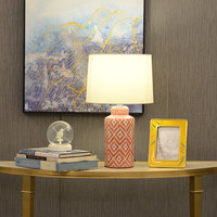 Lampe de table électrique en porcelaine pour hôtel, style européen moderne de luxe, décoration en céramique pour la maison, utilisation au chevet ou dans le salon