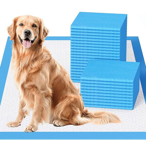 Muestra Gratuita de Tapete Absorbente para Perros de 6 Capas a Prueba de Fugas con Aroma a Hierba Limón para el Entrenamiento de Mascotas con Certificación Reach MSDS - Product Image 1