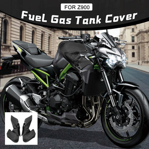 Carénage latéral de réservoir de carburant de moto XXUN pour <span class=keywords><strong>Kawasaki</strong></span> <span class=keywords><strong>Z900</strong></span> Z 900 2020 2021 2022 <span class=keywords><strong>2023</strong></span> 2024, protection latérale de carénage - Product Image 2