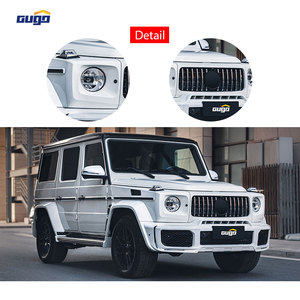 Gugo Đ<span class=keywords><strong>i</strong></span>ều Kiện Mớ<span class=keywords><strong>i</strong></span> Cho Brabus Mô Hình <span class=keywords><strong>G</strong></span> Lớp Bodykit Cho Mercedes-Benz <span class=keywords><strong>G</strong></span> W463/G65 W464 Phía Trước & Phía Sau Bumper Fender Nâng Cấp - Product Image 4