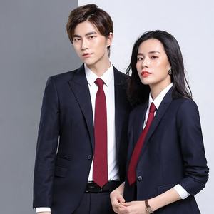 Gestores bancarios Administradores civiles Tallas grandes Frente plano Hombres Mujeres Traje formal <span class=keywords><strong>de</strong></span> negocios profesional Traje <span class=keywords><strong>de</strong></span> ventas elegante - Product Image 4