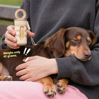 Dispensador de Bolsas para Excrementos de Perro Recargable, Portátil, Libre de BPA, de Silicona, para Perros y Gatos, Precio de Fábrica Petop