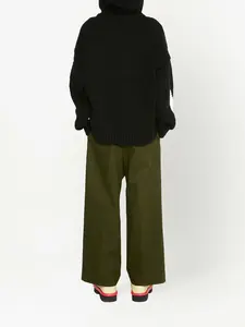 Suéteres personalizados para mujeres mayores, ropa de punto de lana, jacquard, con capucha, nueva moda