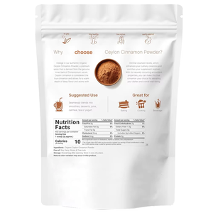 Canela de Ceilán Orgánica en Polvo, 2 Libras, Sabor Dulce y Terroso, Suplemento Dietético para Hornear, Cocinar y Bebidas, Sin OMG, Suministro <span class=keywords><strong>a</strong></span> Granel - Product Image 6