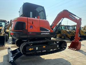 Doosan รถขุด DH60มือสอง6ton ตีนตะขาบขนาดเล็กพร้อมเครื่องยนต์ - Product Image 3