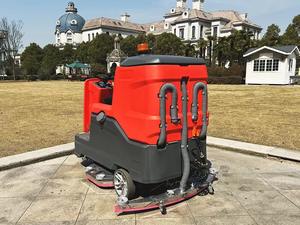 เครื่องซักผ้าไฟฟ้าแบบนั่งบนพื้นความจุขนาดใหญ่รถทำความสะอาดถนนโกดังสินค้าอั<span class=keywords><strong>จ</strong></span>ฉริยะ - Product Image 4