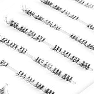Pestañas Postizas en Racimo Wispy Diy, Libro de Pestañas con Logotipo Personalizado, Marca Privada, Pestañas Postizas Voluminosas y Esponjosas, Pestañas en Abanico Personalizables - Product Image 4