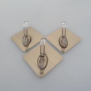 Aoniu 7cm Door Row Sticky Hook <b>Nail</b> Free Door Back Adhesive Hook Strong Traceless <b>Wall</b> Hanging <b>Wall</b> Hook - Product Image 5