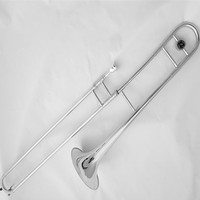 Alto Trombone Professional Band Grade Brass Instrument for Students and Beginners Bb Key New Model