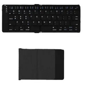 Pctenk R65 Tweevoudig Toetsenbord Tablet Laptop Mobiele Telefoon Universele Draagbare Opvouwbare Toetsenbord Bluetooth