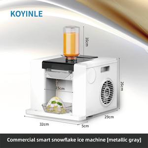 Máquina de Hielo en Escamas Pequeña para Uso Doméstico, Máquina de Hacer Copos de Nieve de Sobremesa, Estilo Coreano, 60 kg/h - Product Image 1