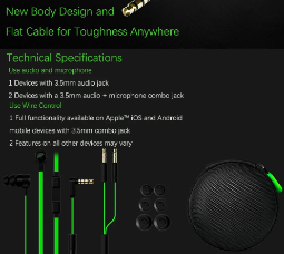 New Hammerhead Pro V2 In-ear E-sports High Quality Wired 3.5mm Earphone Hammerhead Pro V2 Gaming <b>Headset</b> - Product Image 5