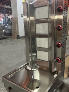 Grill per Shawarma a Infrarossi Lontani da 1,2 m, Macchina Automatica Commerciale da Tavolo a Gas GPL per Kebab di Pollo e Doner, Ideale per Feste - Product Image 5