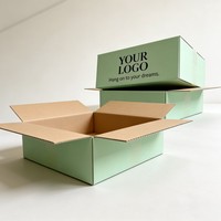 Caja de Envío de Cartón Resistente y Reciclable con Diseño Personalizado, Cajas de Cartón con Impresión Digital de Alta Gama, Cajas de Mudanza Corrugadas Grandes con Asas
