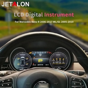 Tableau de bord LCD, compteur de vitesse, Mercedes Benz Classe R 2006-2017, ML/GL 2005-2010, cockpit virtuel numérique, groupe d'instruments, USB - Product Image 2