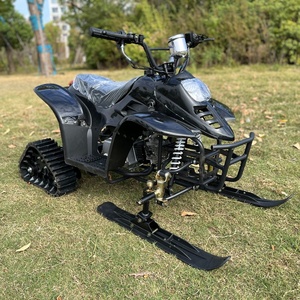 110cc Kids Go Cart Cheap ATV Motoneiges Essence Scooter des neiges Sports d'hiver - Product Image 4