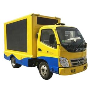 รถบรรทุกโฆษณา LED แบบเคลื่อนที่ได้พร้อมเหล็ก Q345ทนทาน P6 P5อัตโนมัติใหม่ - Product Image 5