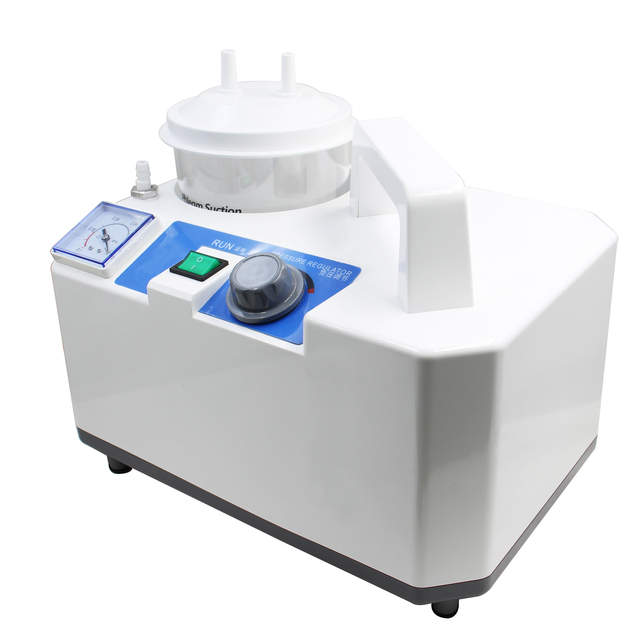 MEDEASE Electric Portable Sputum Suction Machine 15L/min Pumping Rate 0.075MPa Negative Pressure Professional Service High Cost