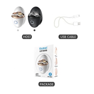 Depiladora Rotativa para Mujer y Hombre, Depiladora Eléctrica con Forma <span class=keywords><strong>de</strong></span> Huevo para Piernas, Cara y Cuerpo - Product Image 3