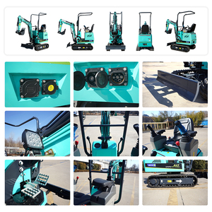 Giá rẻ nhất Mini Máy xúc 1 tấn Mini Digger máy xúc xô bánh xích máy xúc máy - Product Image 3