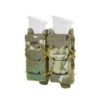 Équipement tactique, version double 9 mm, cadre en U avec cordon élastique, pochette pour chargeur en nylon pour porte-plaques, gilet tactique
