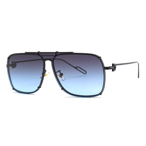 Fashion Cool Unique Top Ice Blue Mirror Sunglasses Shades Brand Designer Square Sun Glasses Men Trend for Women Heren Zomer <strong>Bril</strong> - Product Image 3