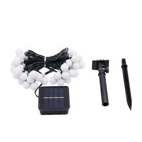 Guirlande lumineuse LED 3D RGBW 3000K 6000 lm en forme de boules de Noël, étanche IP44, givrée, 1,5m-100m, pour décoration de mariage et de fêtes